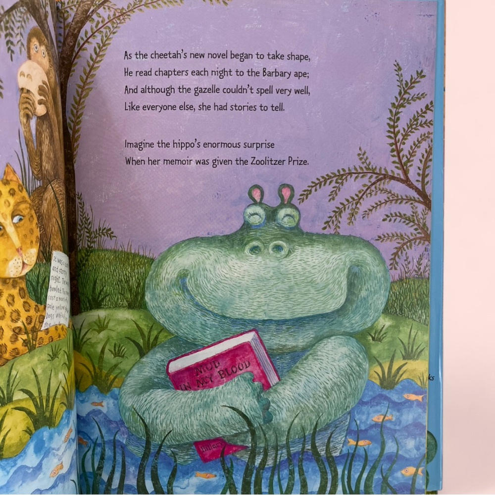 Wild About Books Judy Sierra & Marc Brown Hardcover Children’s Book Dust Jacket - Picture 6 of 6